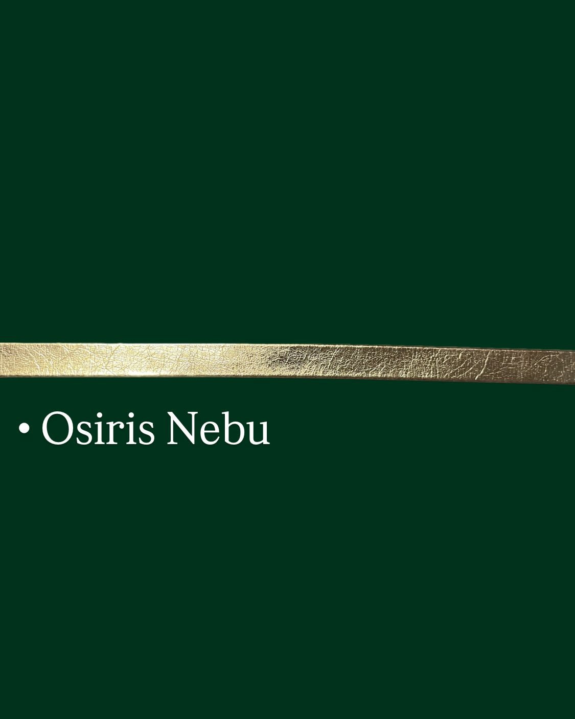 Osiris Nebu Choker